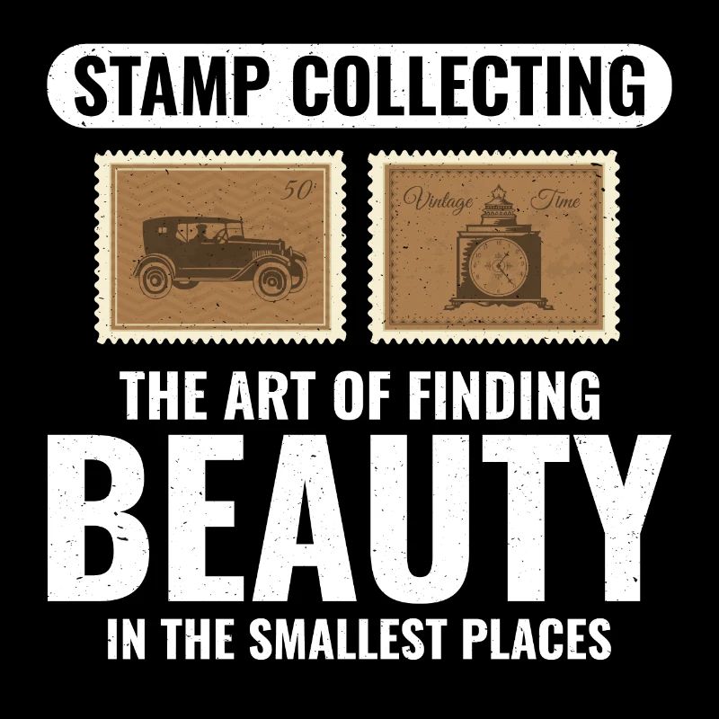 Stamp Collector Collecting Hobby Philatelist