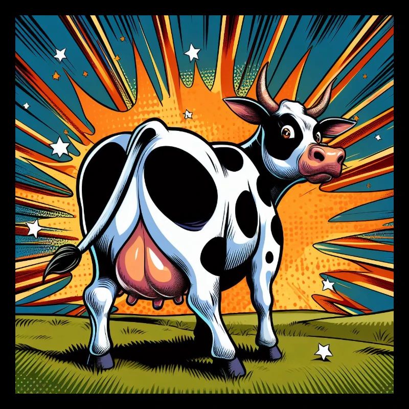 Cow from behind