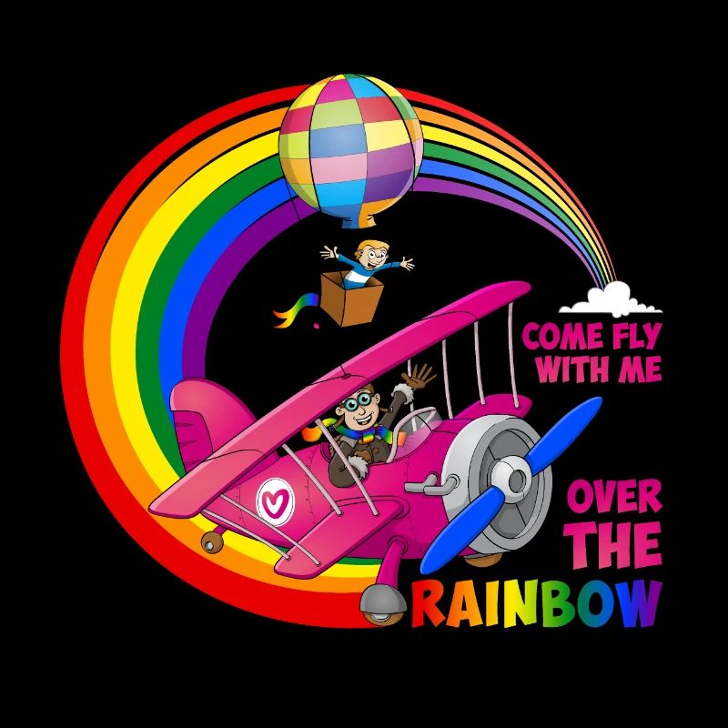 Fly with us over the rainbow - LGBT