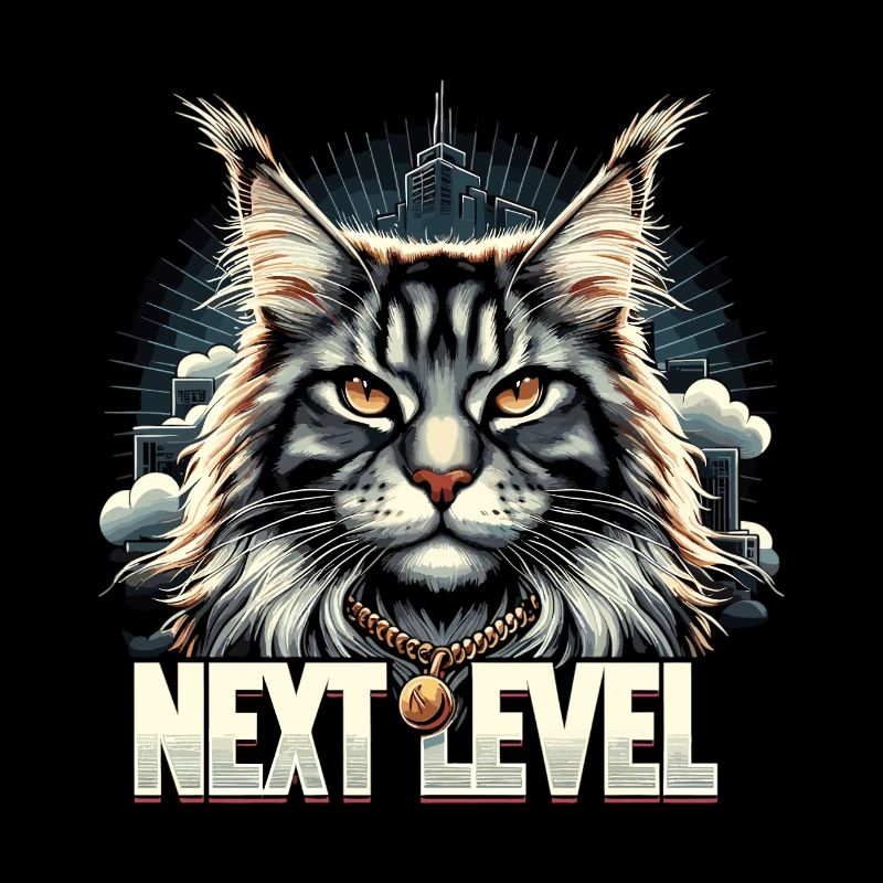 Maine Coon Cat Next Level Gift