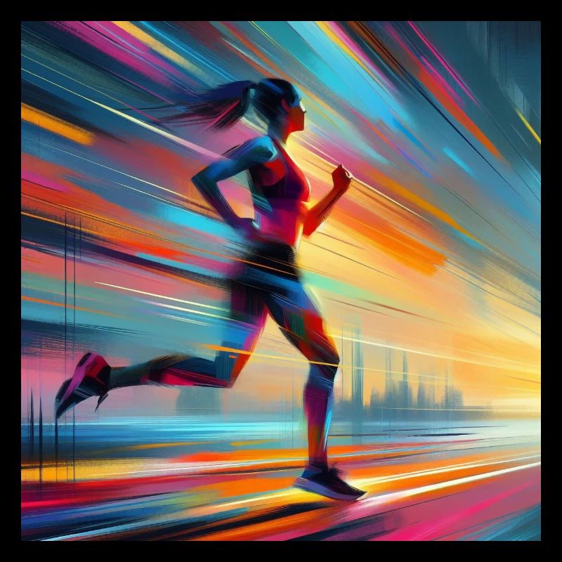 Femme de course 1