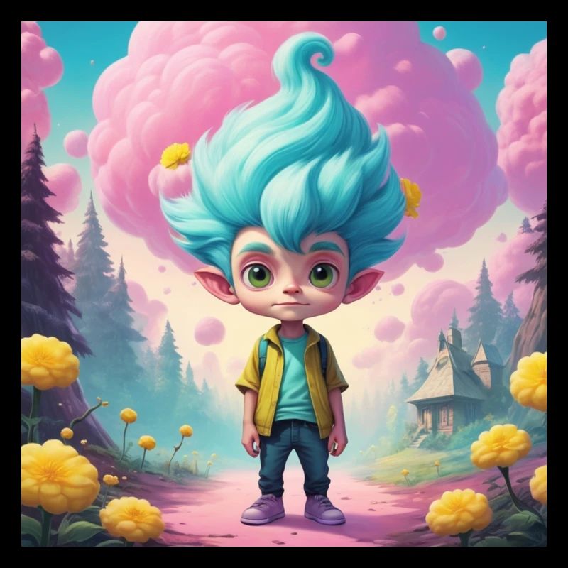 Goblin im Märchenwald