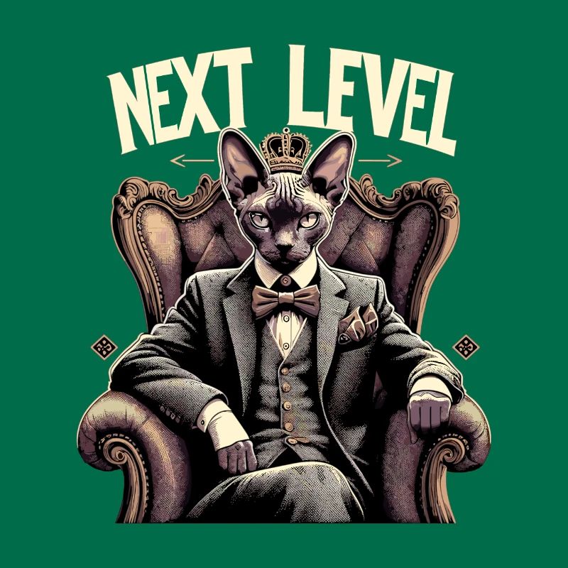Cornish Rex Suit Next Level Cat Gift