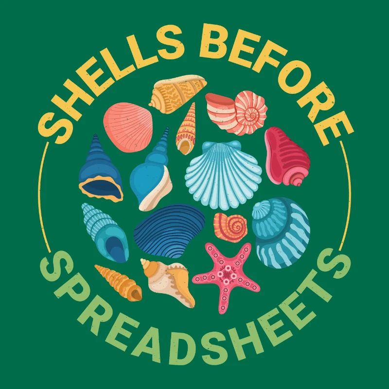 Seashells Collector Beachcomber Sea Shell Ocean