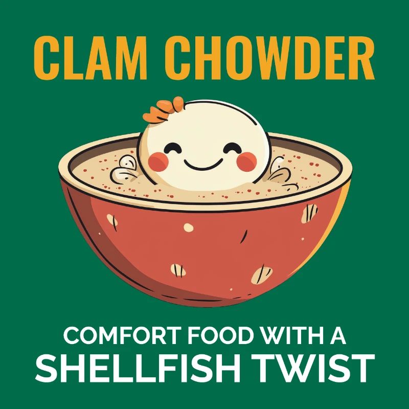 Clam Chowder Shellfish Hilarious Seafood Soup