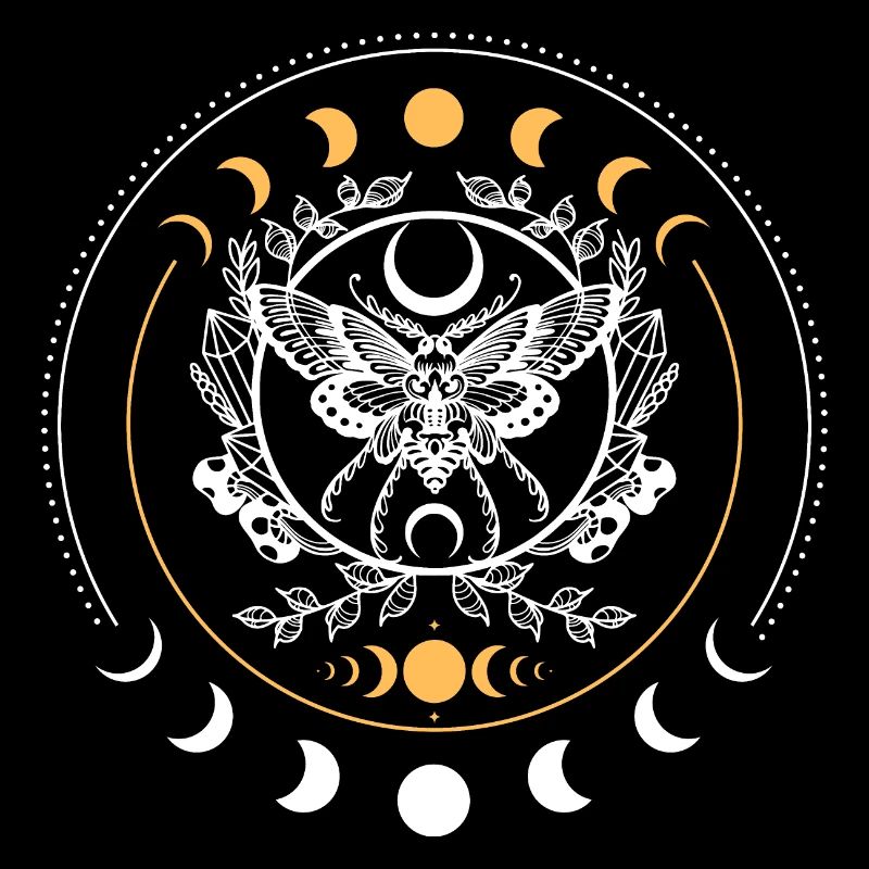 Mandala du Papillon Céleste