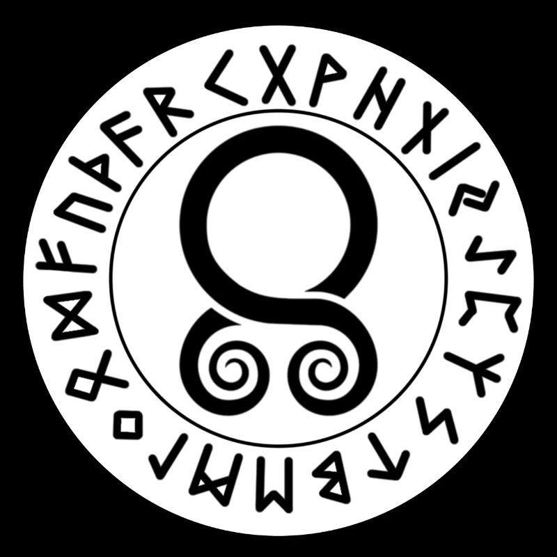 Cercle blanc de runes des Trollkors