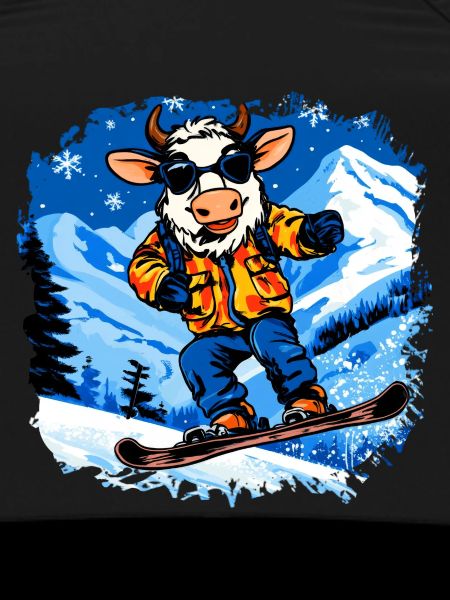 Vaches Snowboard / Vache Snowboardeuse