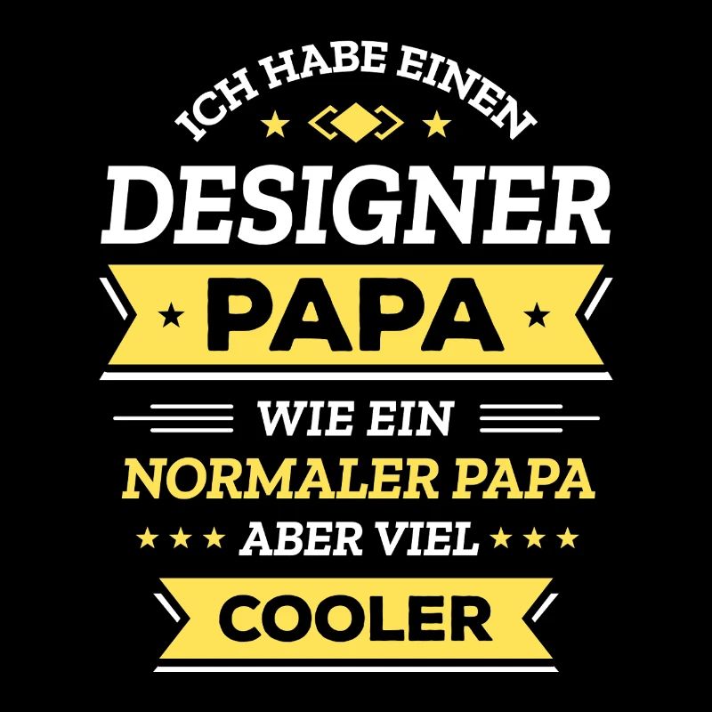 DESIGNER PAPA: COOL, KREATIV, MODERN, STIL