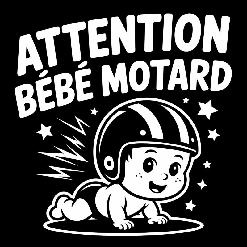 Attention, baby biker on board – It's about to start