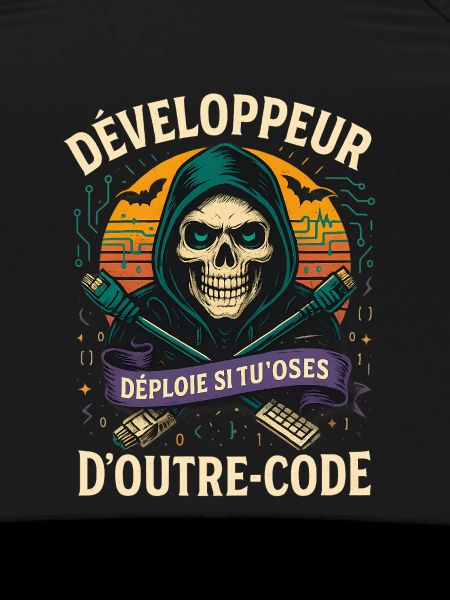 Web Developer - Halloween Skull