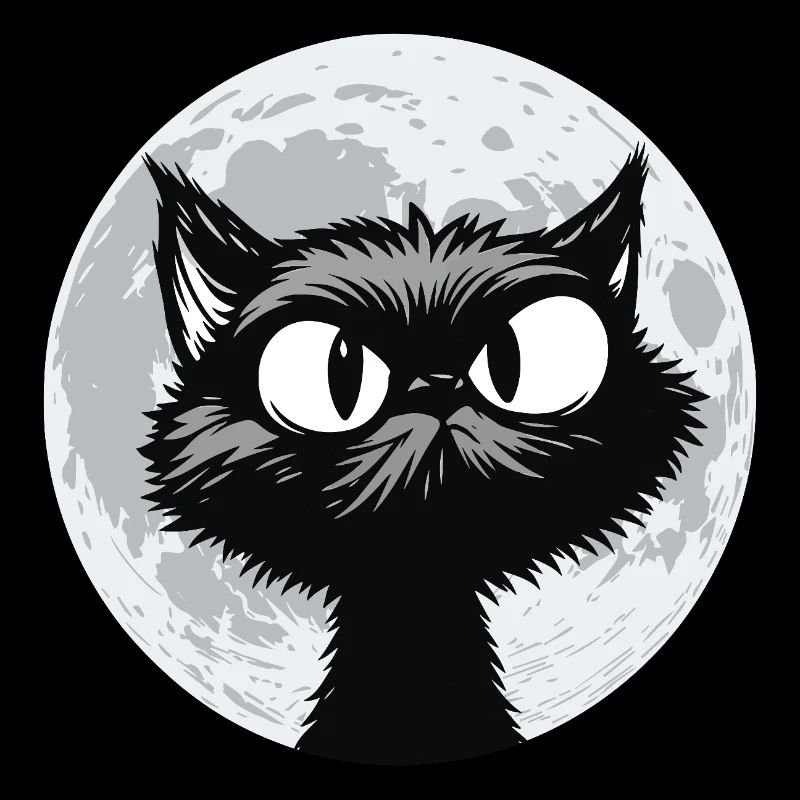 Chat de Lune Minuit