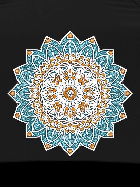 Persian Mandala – Blue & Gold