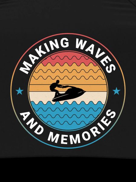 Retro Sunset Wave Rider 