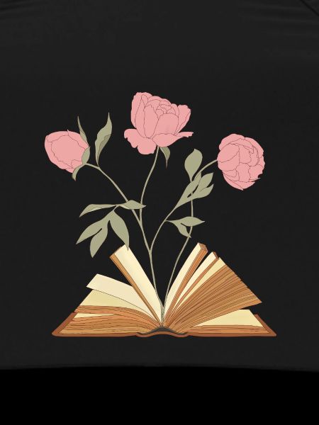 Floral Book Illustration Design