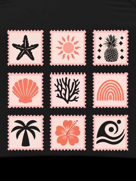 Nature Stamps Collage