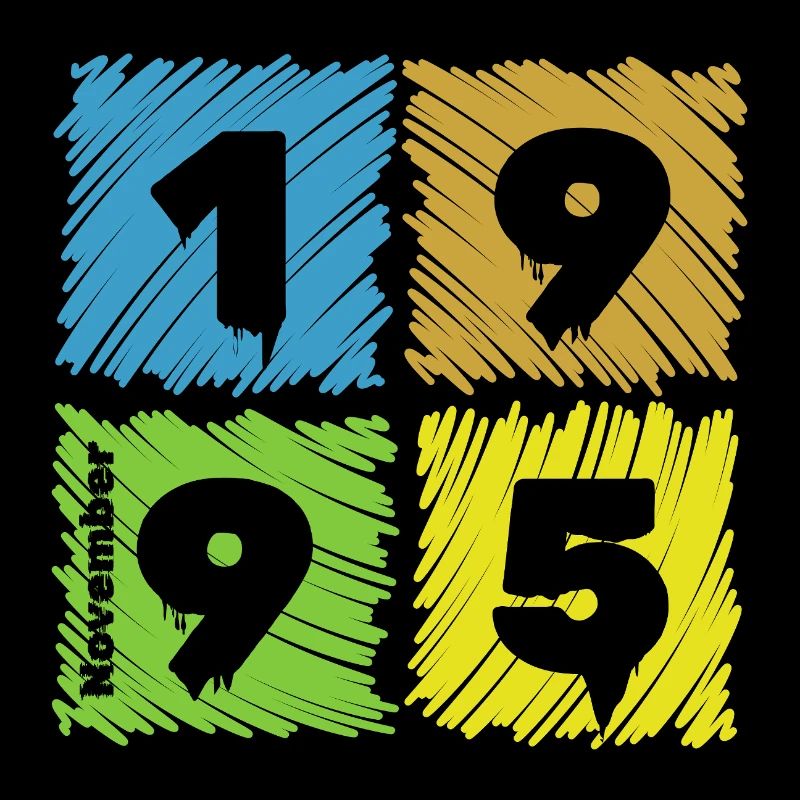 30. Geburtstag Farbige Patches since 11/1995