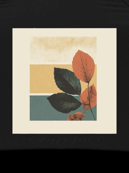 Herbst-Blatt-Block-Collage