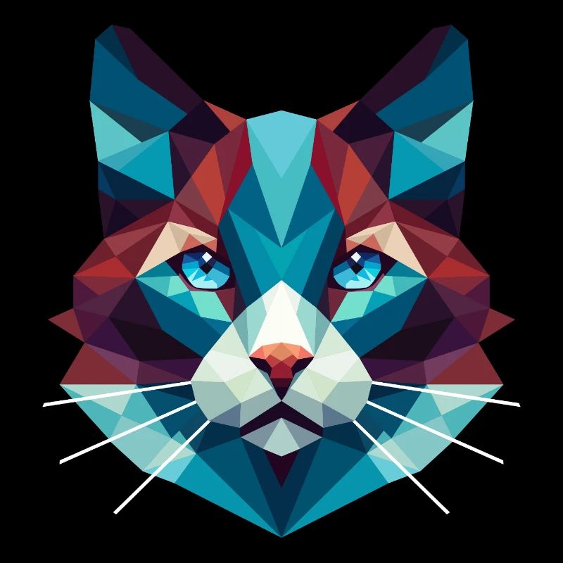 Cat Lowpoly
