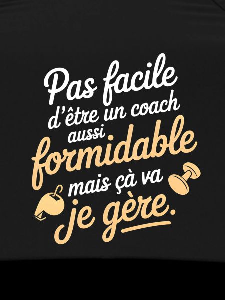 Great coach but I manage