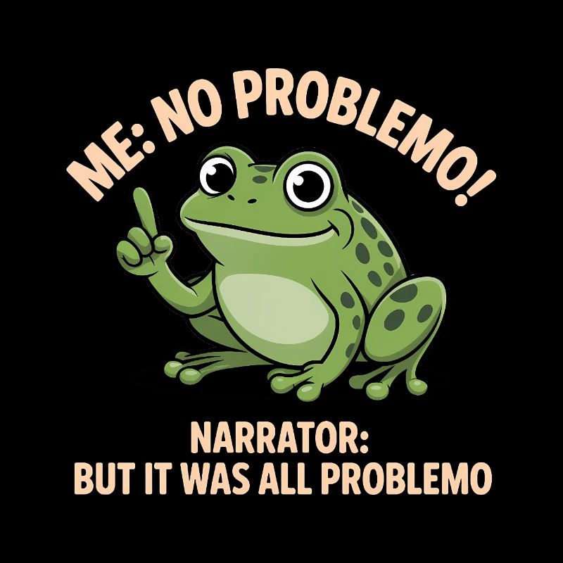 No Problemo - Funny Frog T-Shirt