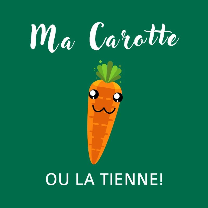 Meine lächelnde Karotte oder deine