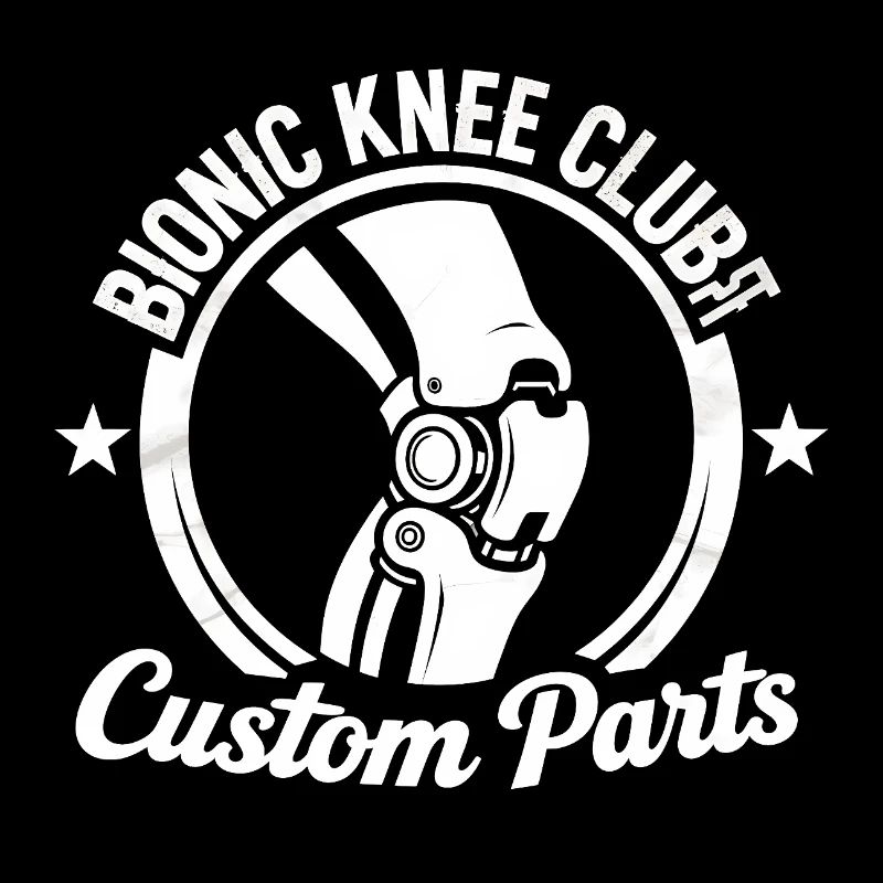 Bionischer Knie-Ersatz Knieoperation Geschenk