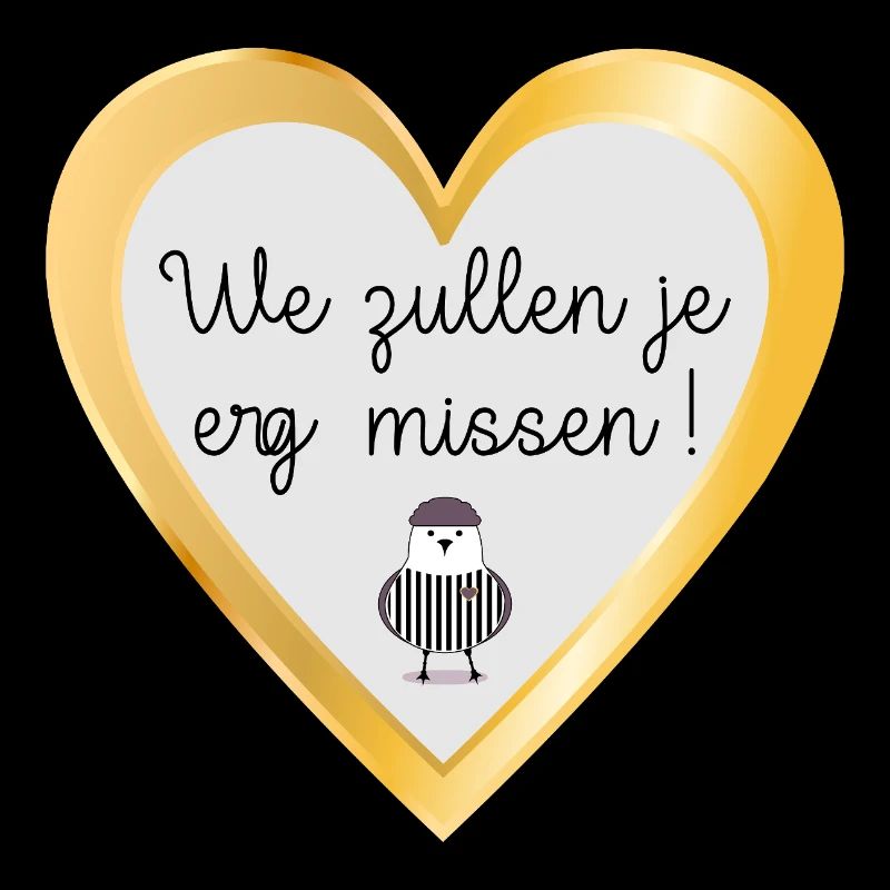 Tu vas beaucoup nous manquer