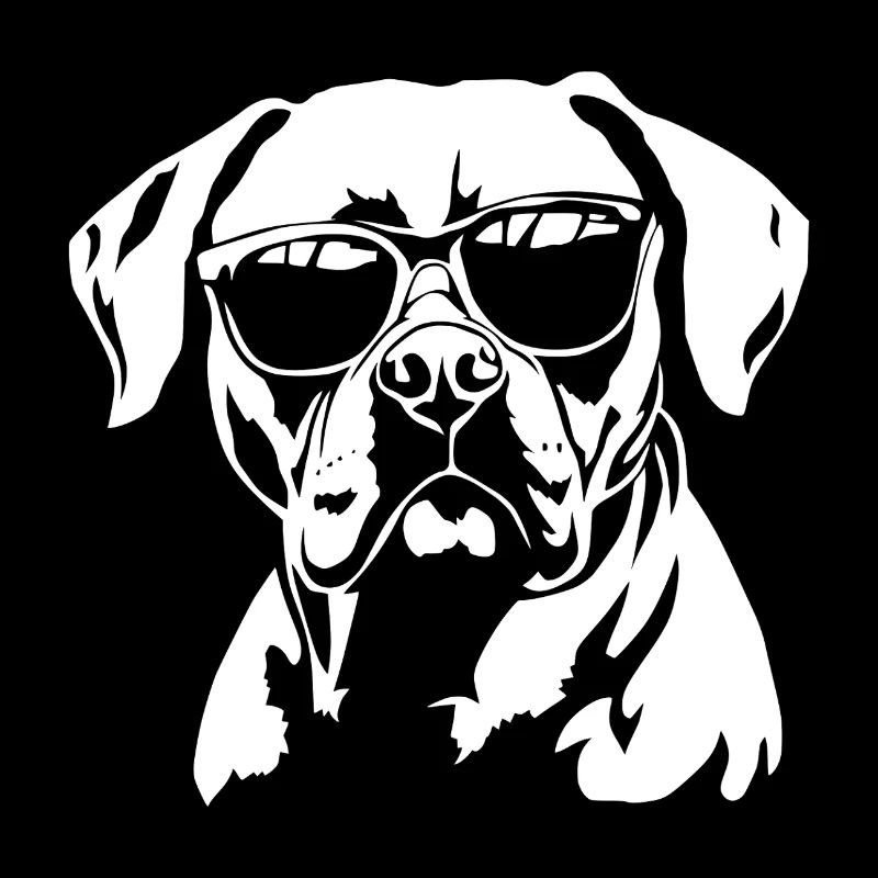 Boxer Hund Sonnenbrille