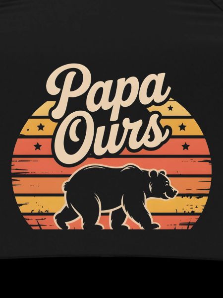 Papa Bear Retro Sun