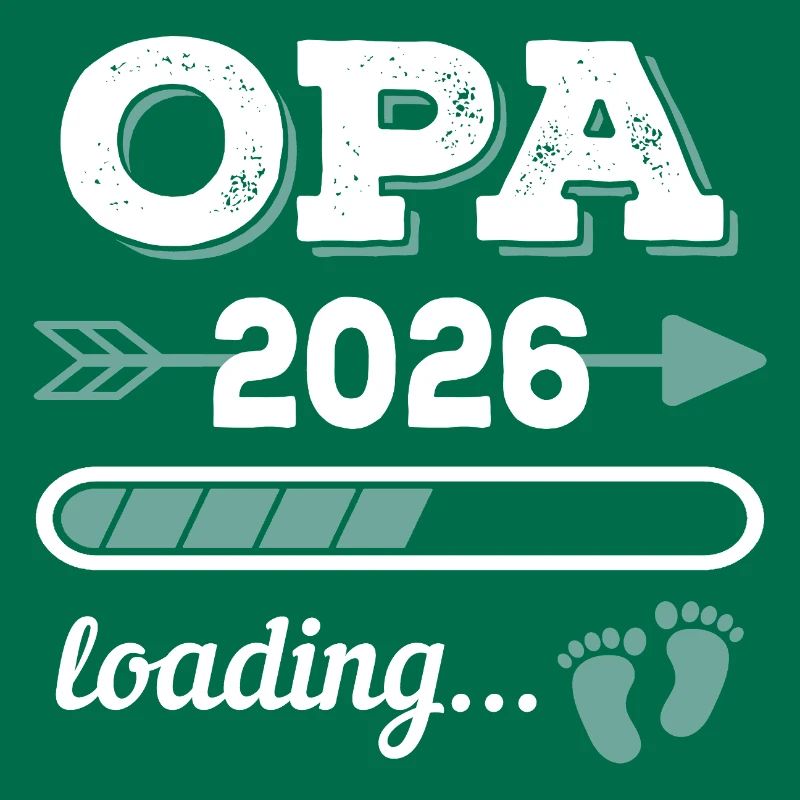 Opa 2026 Loading Werdender Großater Geschenkidee