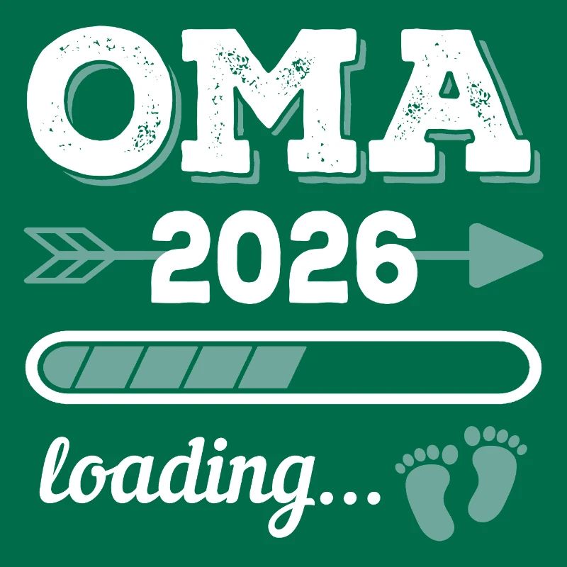 Oma 2026 Loading Werdende Großmutter Geschenkidee
