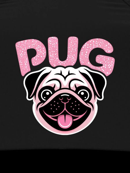 Pug - Cool Pet Logo