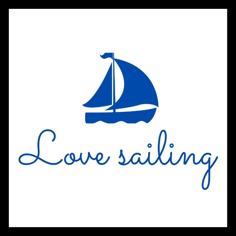 Ich liebe das Segeln