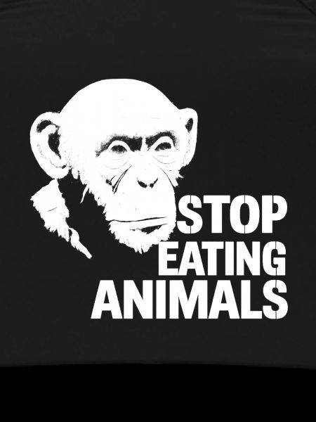 Stop Eating Animals – Chimpanzee Design