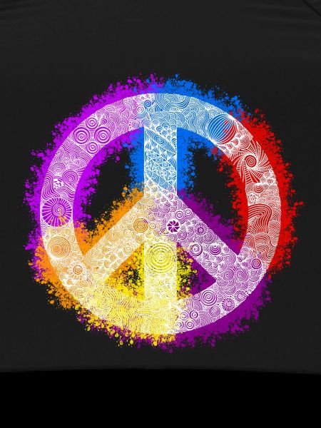 Zentangle Peace Sign