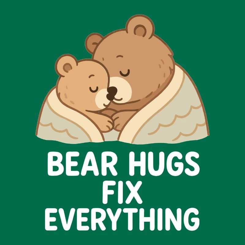 Two Bears Hug – Bear Hugs Fix Everything