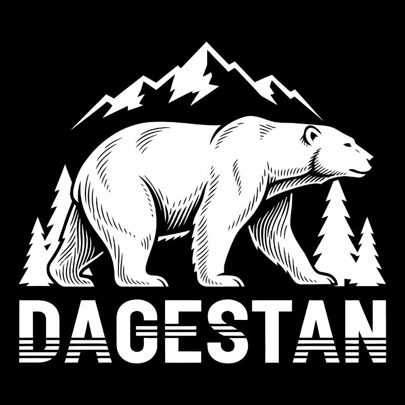 Dagestan Bear Mountain Wappen