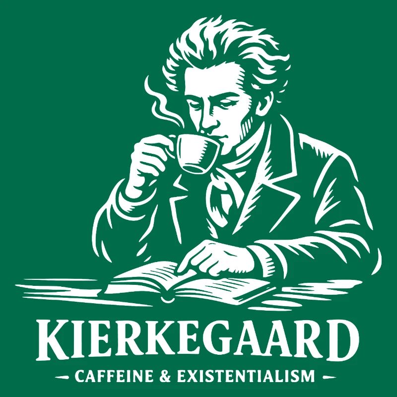 Kierkegaard Coffee Existentialisme