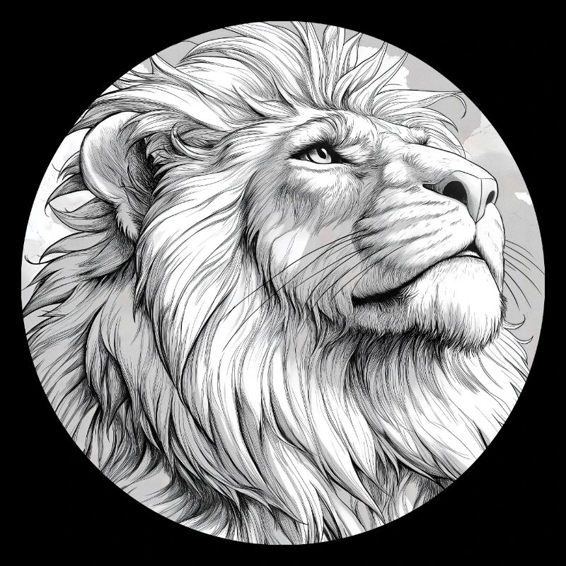 Dessin de Lion