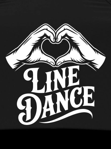 Line Dance Heart Logo
