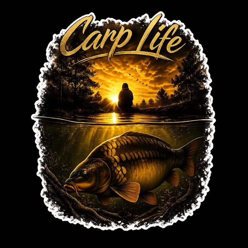 Carp Life Sunset – Conception audacieuse de la pêche à la carpe