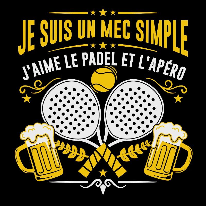 Mec Simple sportif Padel et Apéro