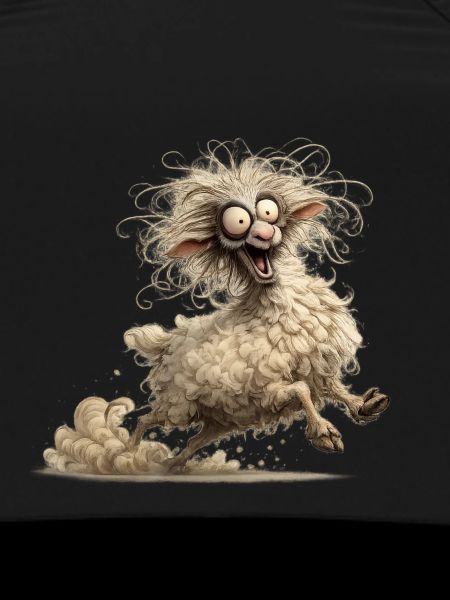 crazy sheep