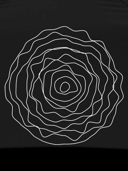 Concentric Line Rose