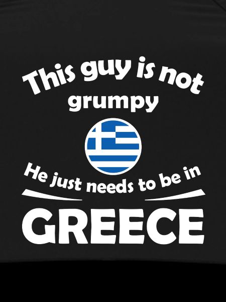 Not Grumpy Greek Vibe Tee