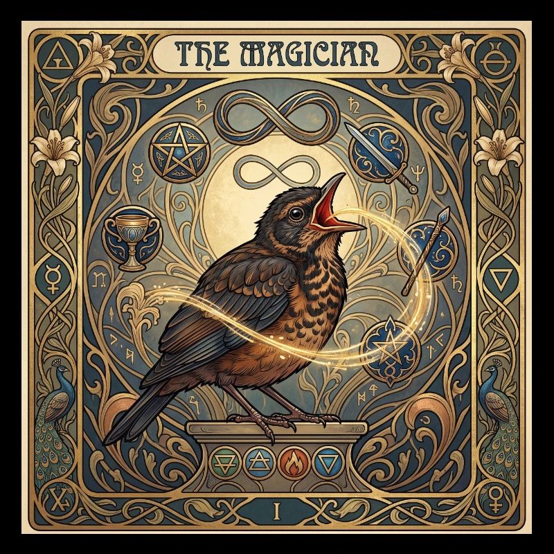 Amsel, der Magier