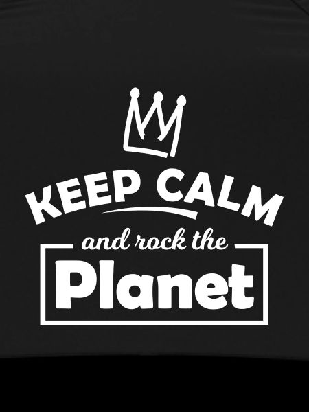 Keep Calm Rock Planet