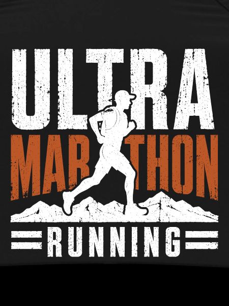 Ultra-Marathon-Lauf mit Stress