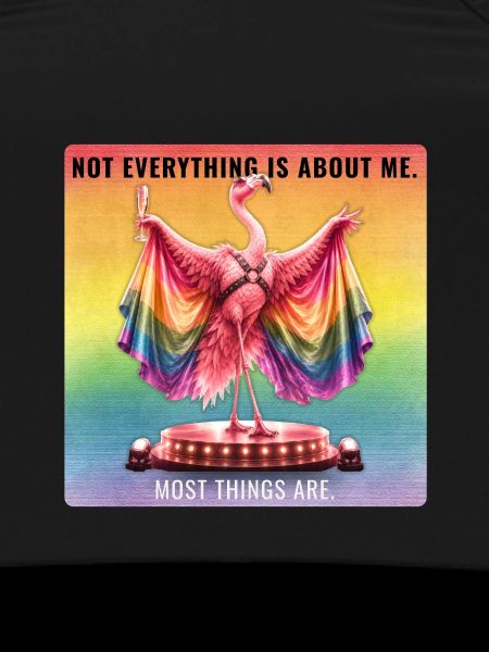 Gay Pride Flamingo Rainbow Design